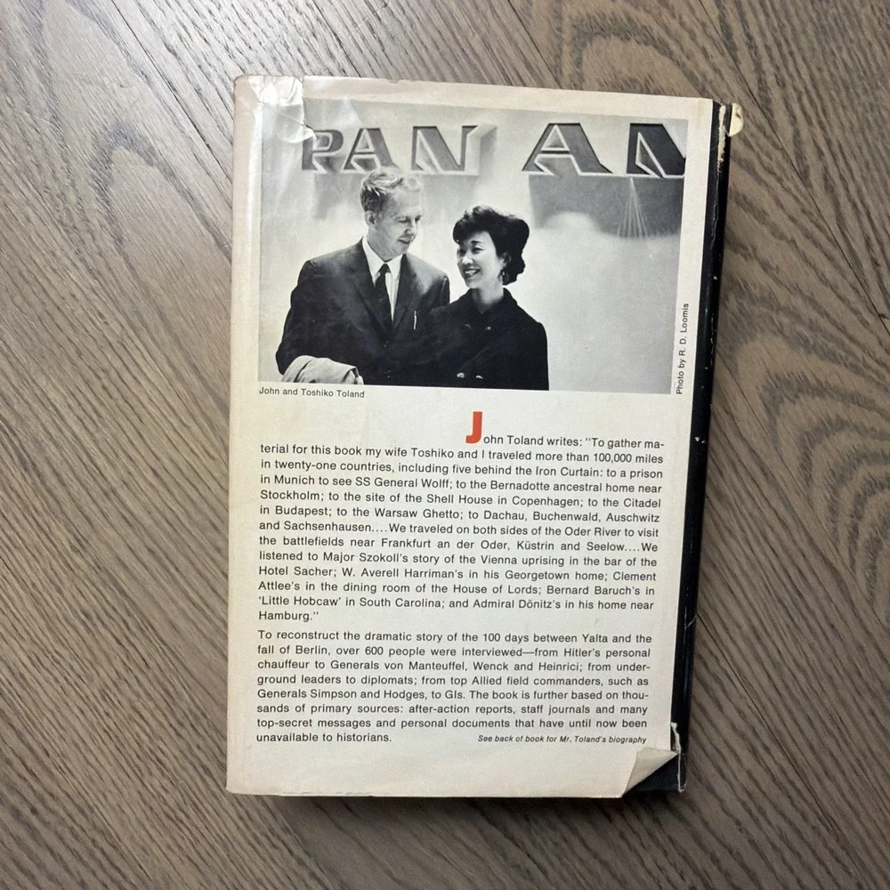 The Last 100 Days‎ by John Toland HCDJ WWII BCE 1966